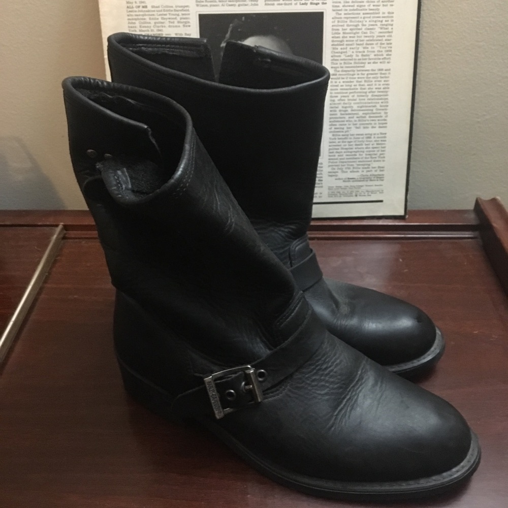 Harley Davidson Leather Boots